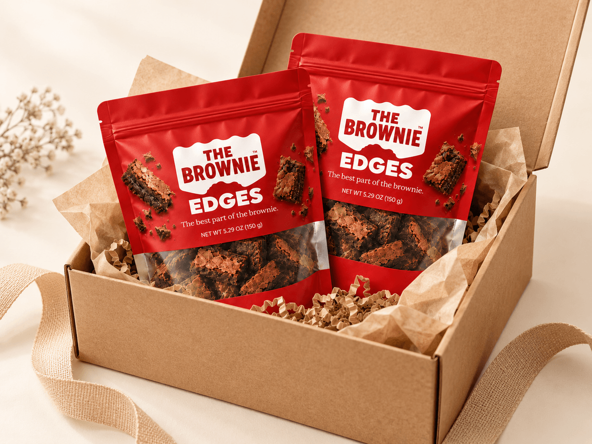 THE BROWNIE EDGES pouch